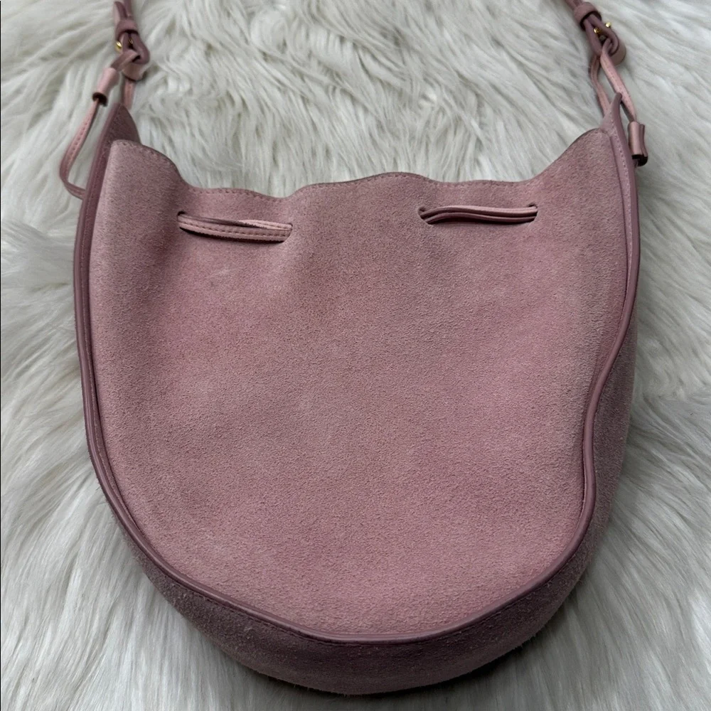 THE ROW Suede Bucket Bag